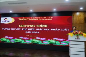 CHƯƠNG TRÌNH TUYÊN TRUYỀN, PHỔ BIẾN, GIÁO DỤC PHÁP LUẬT NĂM 2024